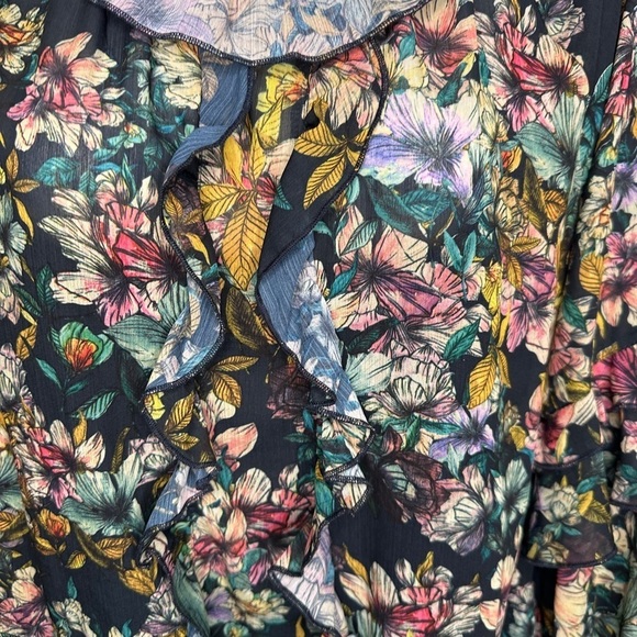 H&M Ruffled Floral Dress - Picture 9 of 12